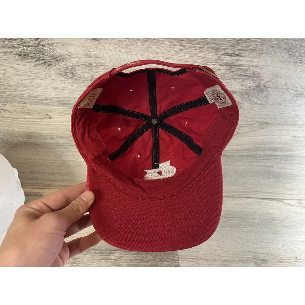 47 Brand St Louis Cardinals Strapback Hat Cap Women's Adjustable‎ Red MLB